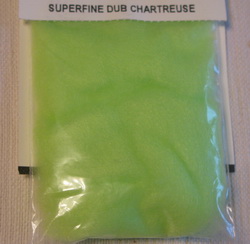 ������� Superfine dry fly dub fl chartreuse
